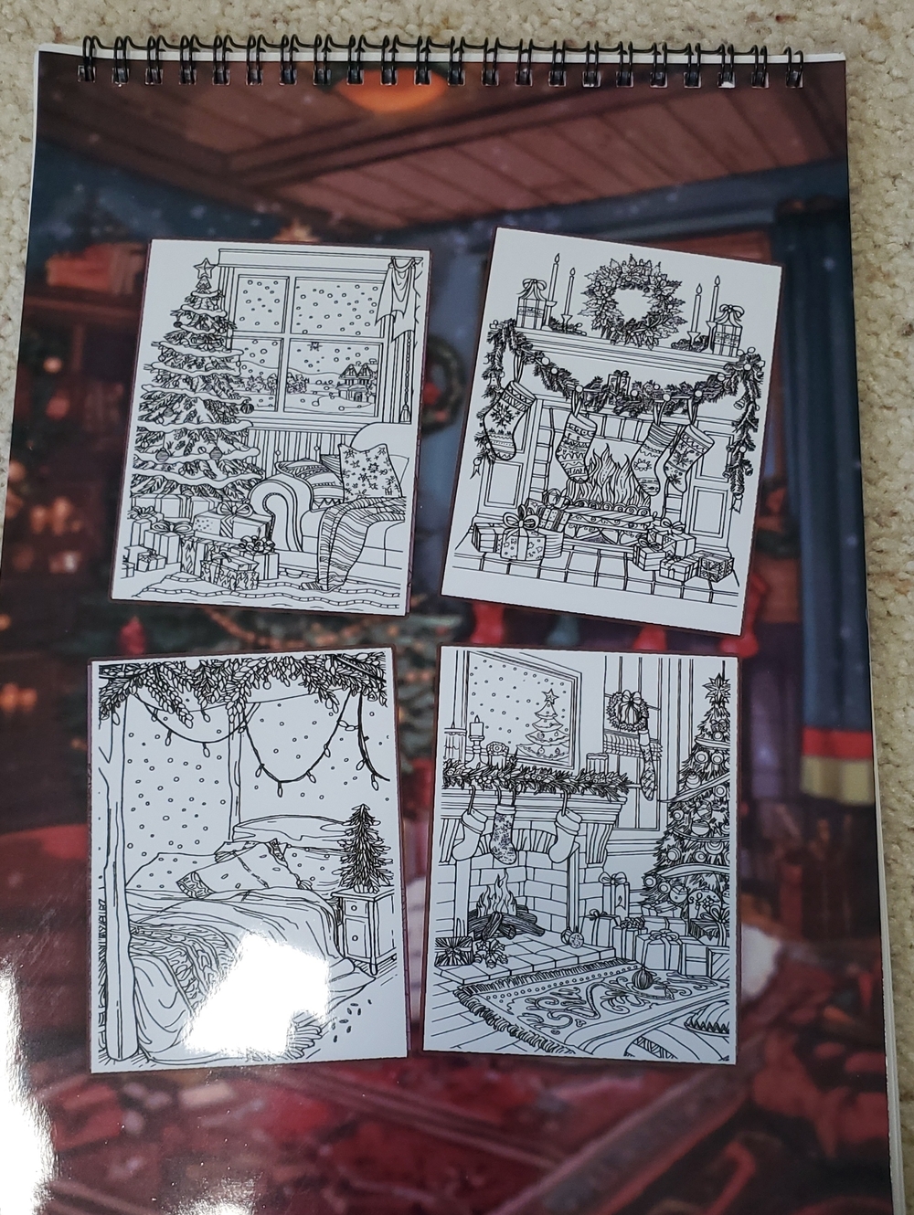 Holiday Coloring Books - Picture 9 of 10
